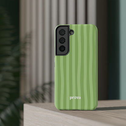 Light Green Stripes Phone Case