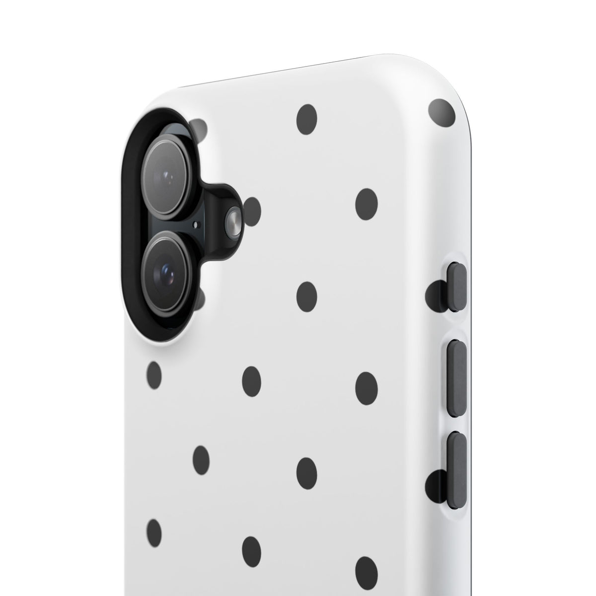 B&W polka dots Phone Case