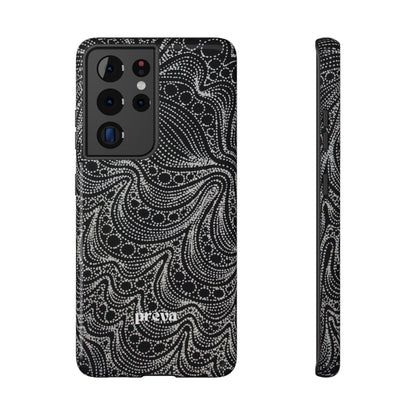 Abstract Midnight Lace Phone Case