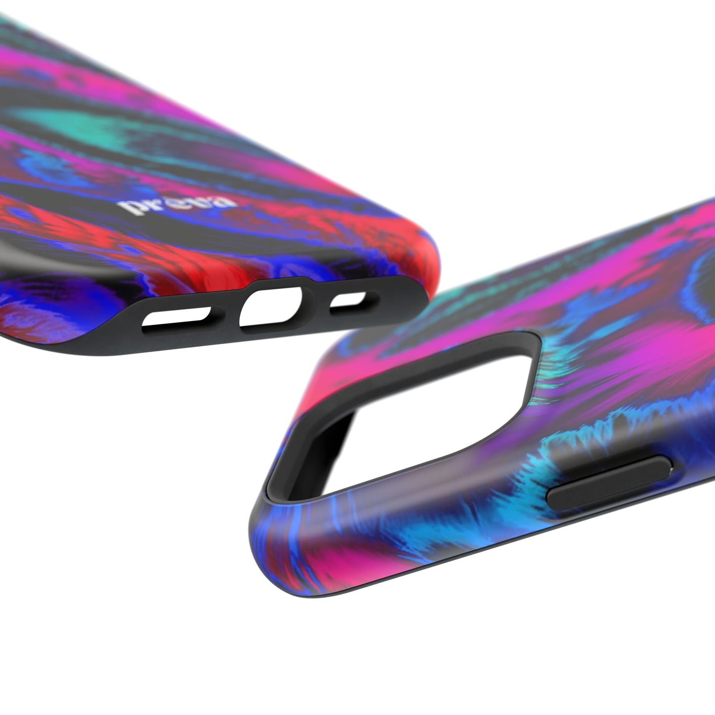 Neon Swirl Phone Case