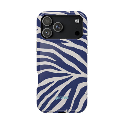 Blue Zebra Phone Case