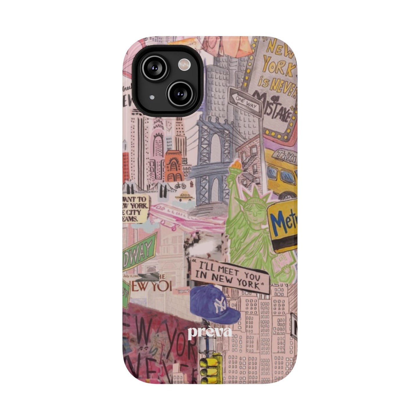 New York Collage Phone Case
