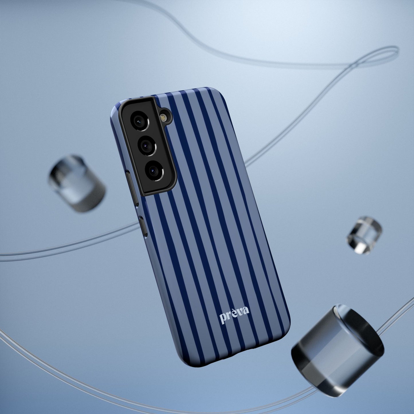 Navy Stripe Phone Case