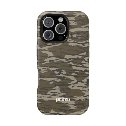 Camo Impact-Resistant Phone Case — Military Green Rugged Protection