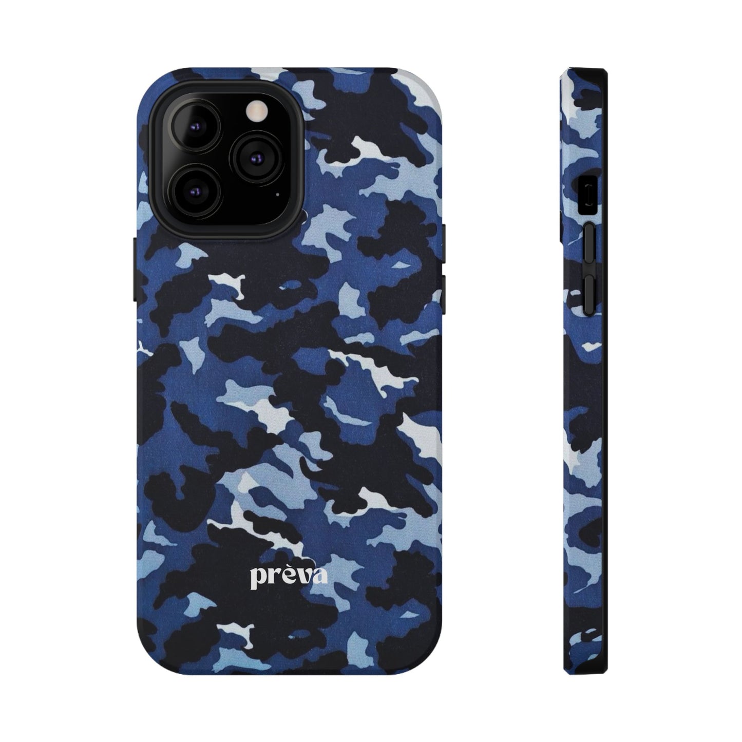 Blue Camo Phone Case