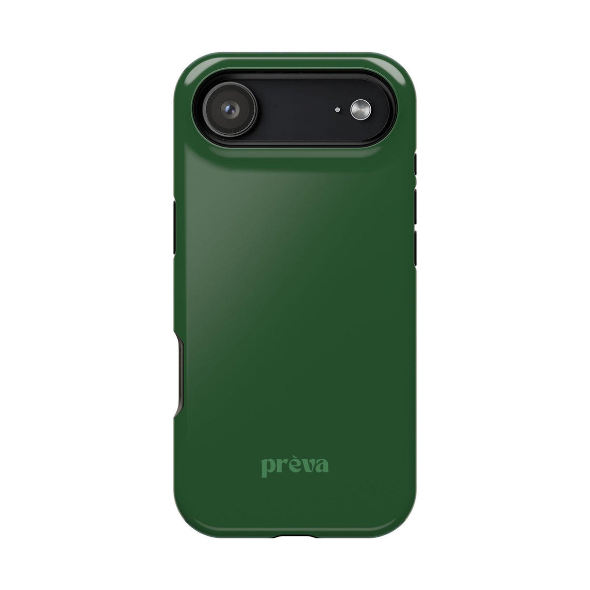 Impact-Resistant Phone Case — Forest Green Slim Armor