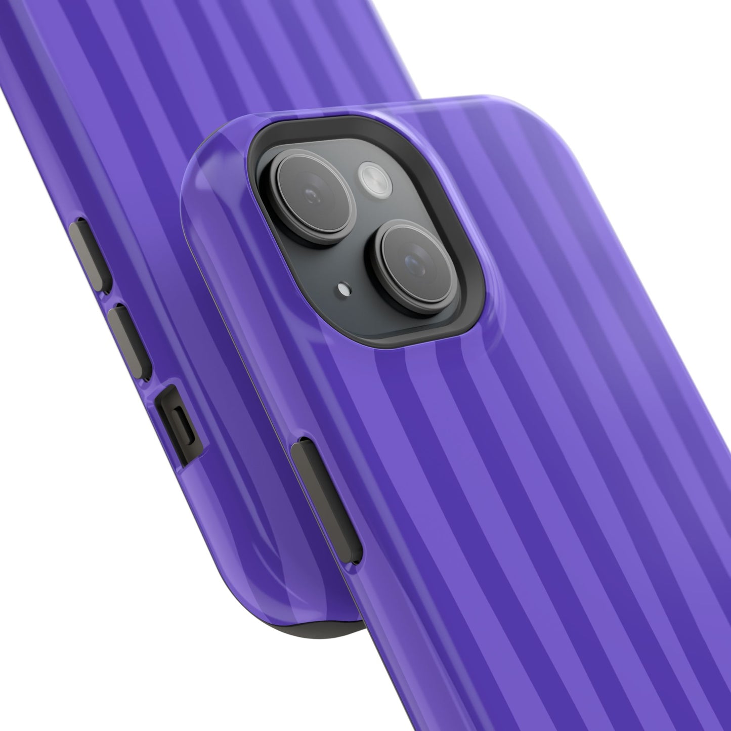 Dark Purple Stripes Phone Case