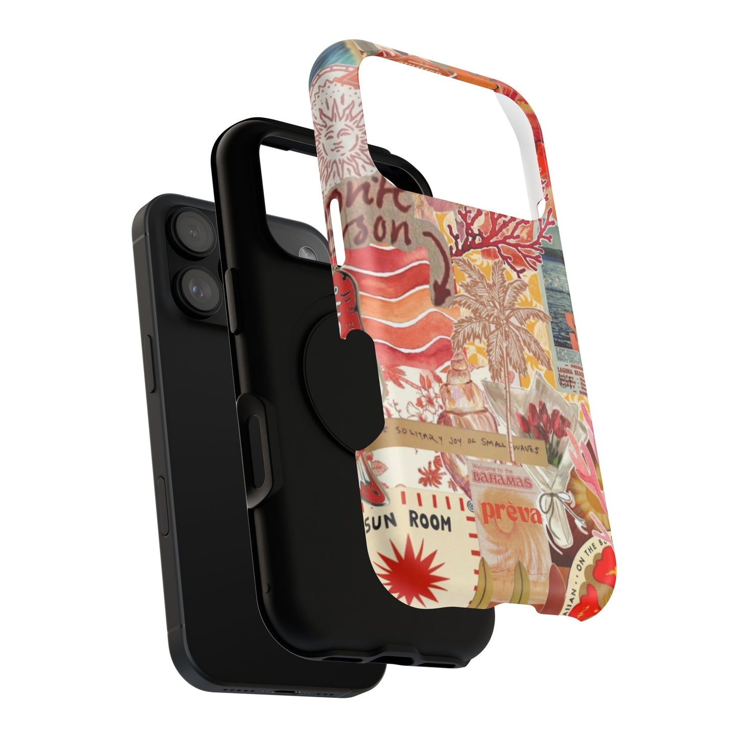 Vintage Floral Collage Phone Case