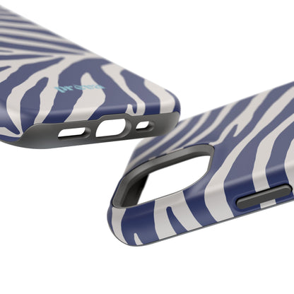 Blue Zebra Phone Case