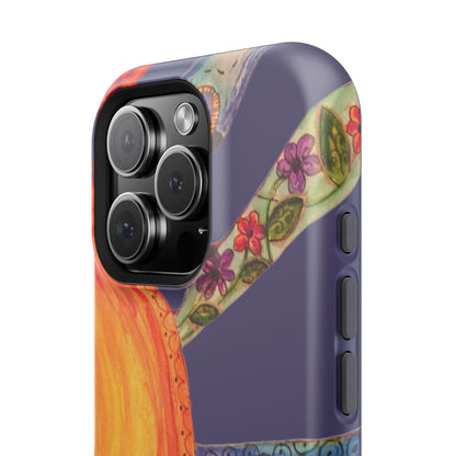 Purple Cancun Sun Phone Case
