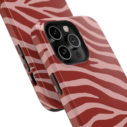 Red Zebra Phone Case