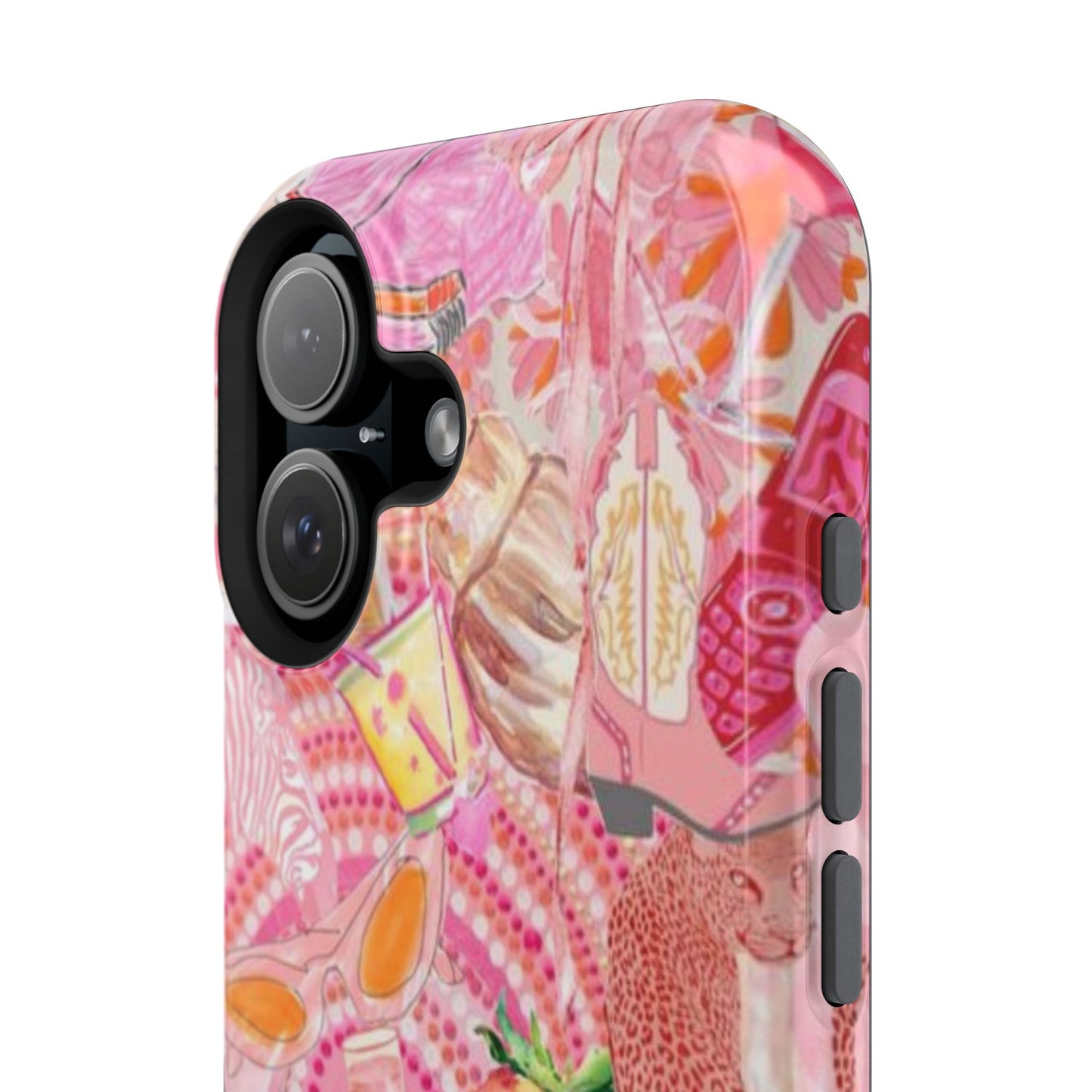 Pink Collage Phone Case