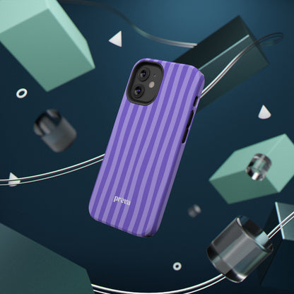 Lavender Stripes Phone Case