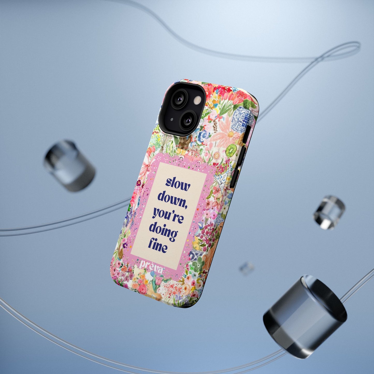 Slow Down Flowers x notsoken Phone Case