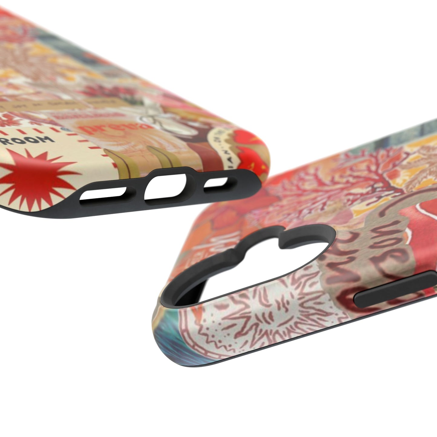 Vintage Floral Collage Phone Case