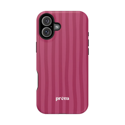 Magenta Stripes Phone Case