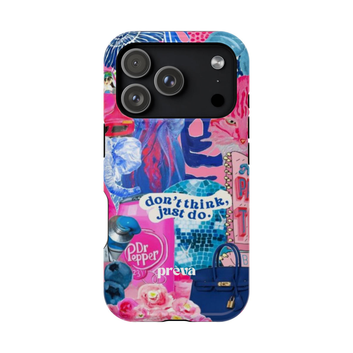 Vibrant Galaxy Collage Phone Case