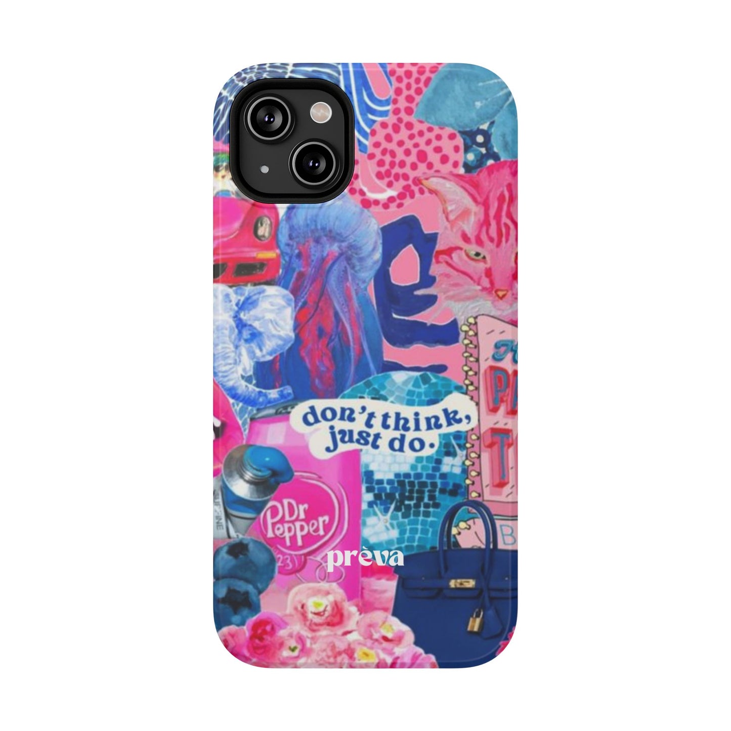 Vibrant Galaxy Collage Phone Case
