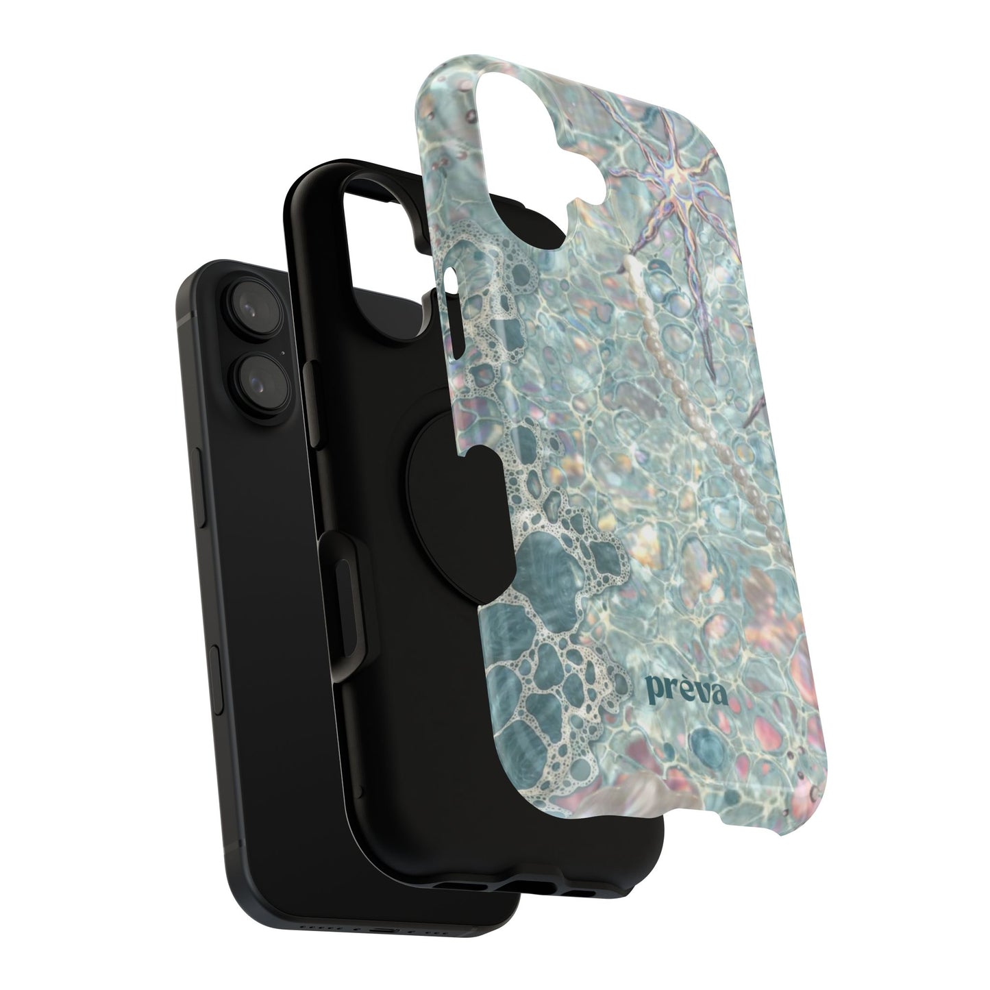 Marbled Seafoam Phone Case