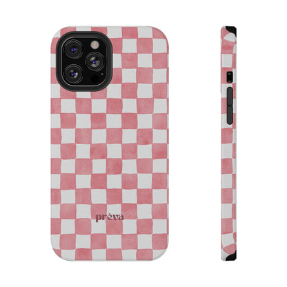 Pink Checkers Phone Case