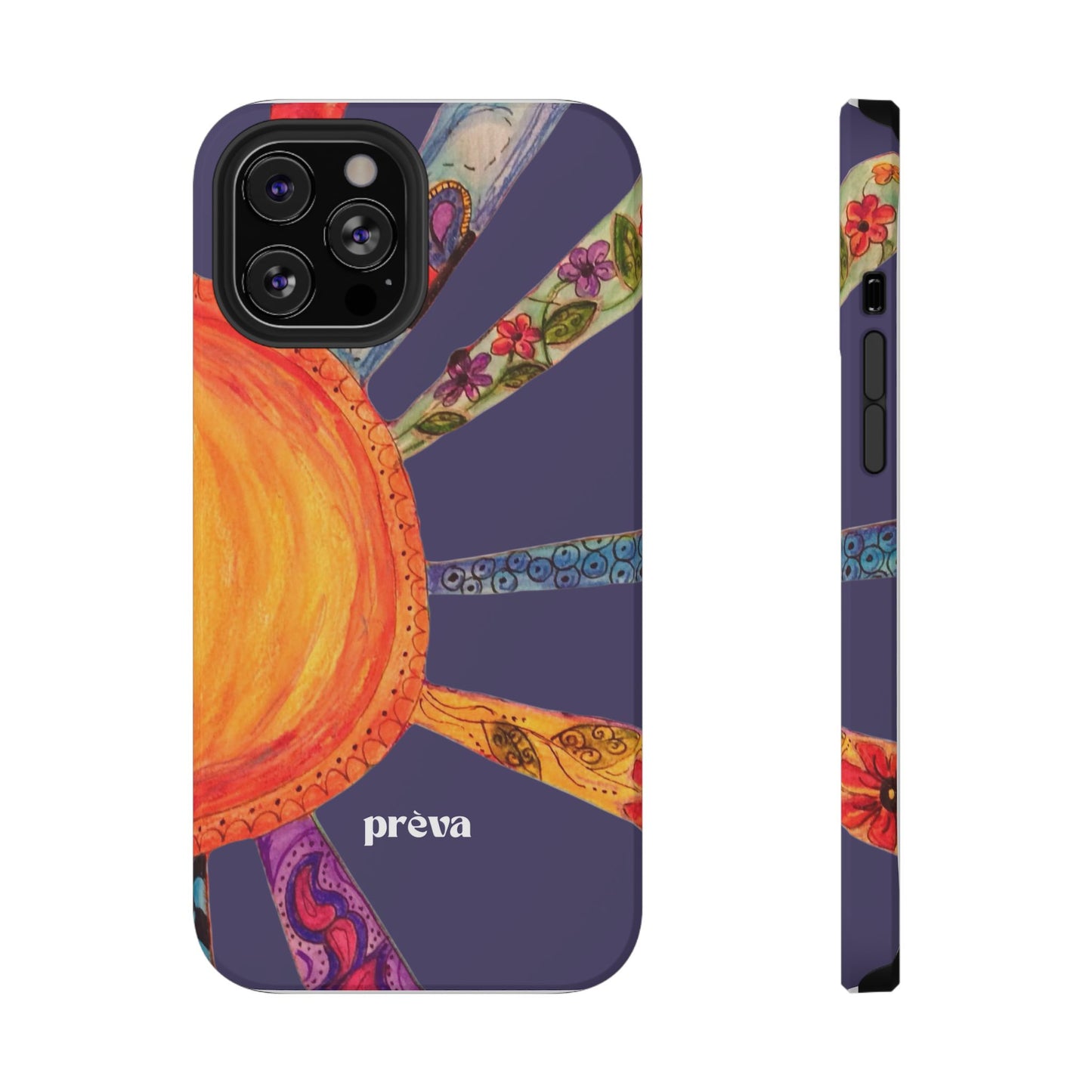 Purple Cancun Sun Phone Case
