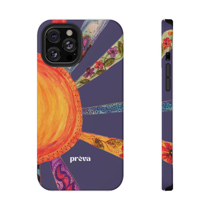 Purple Cancun Sun Phone Case