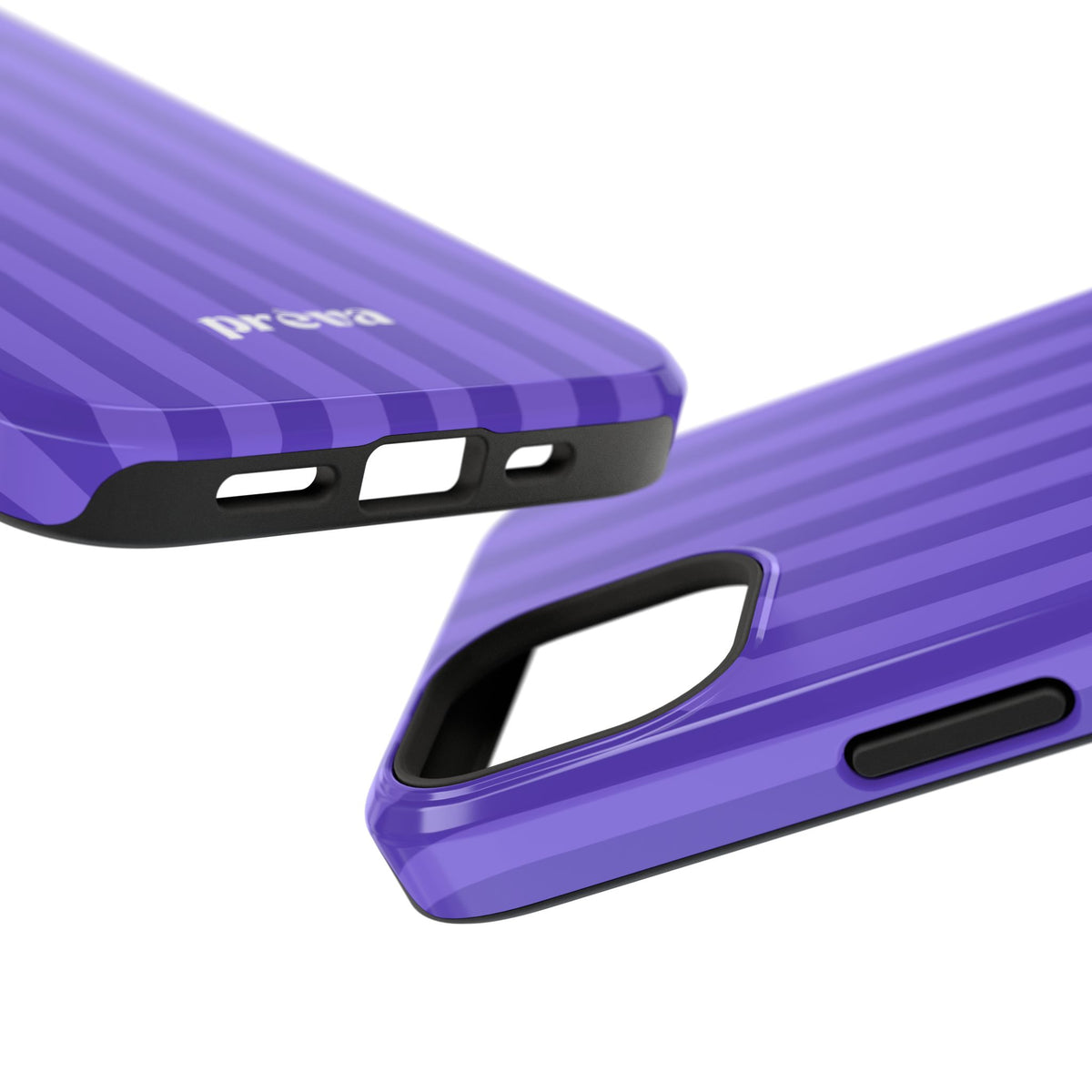 Dark Purple Stripes Phone Case