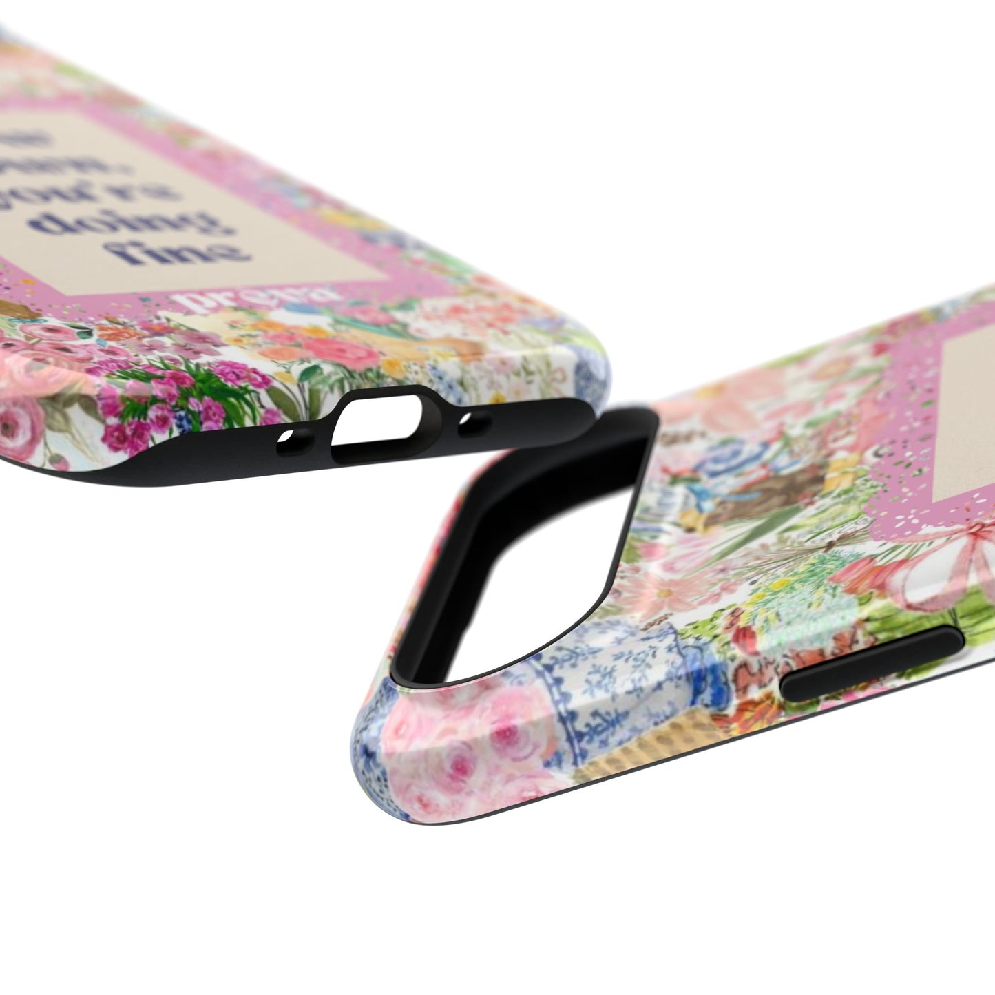 Slow Down Flowers x notsoken Phone Case