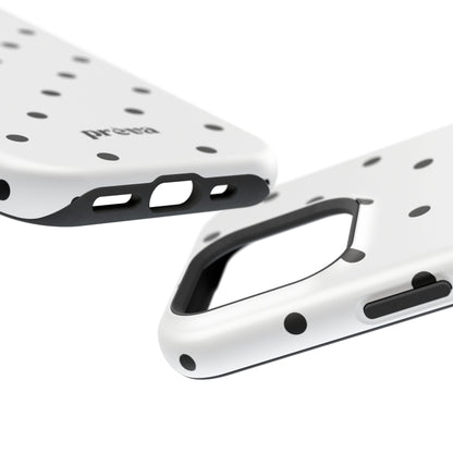 B&W polka dots Phone Case
