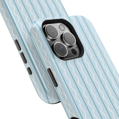 Blue Island Stripes Phone Case