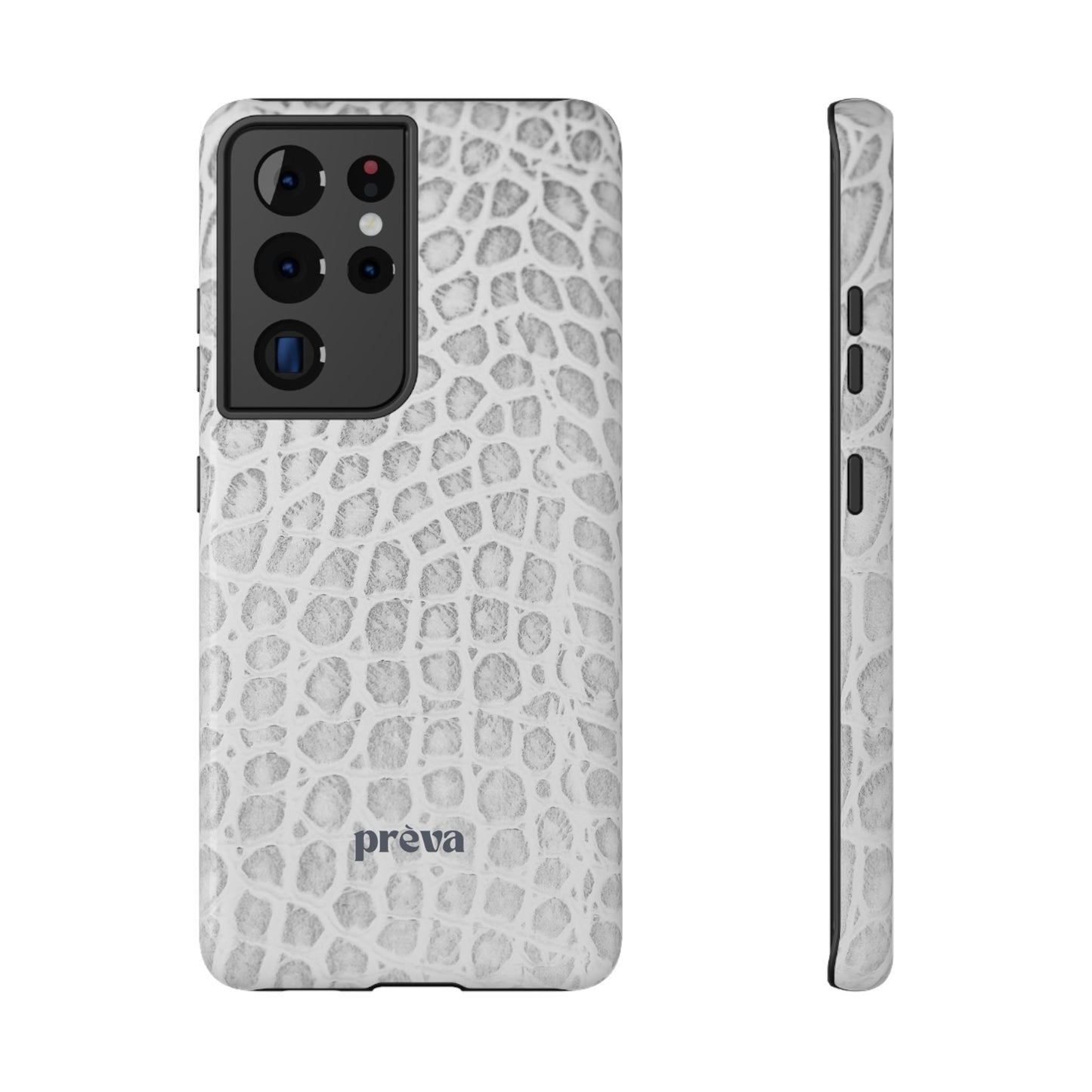White Snake Phone Case