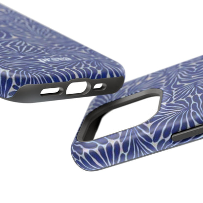 Blue Abstract Greek Phone Case