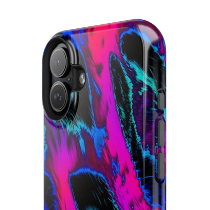 Neon Swirl Phone Case