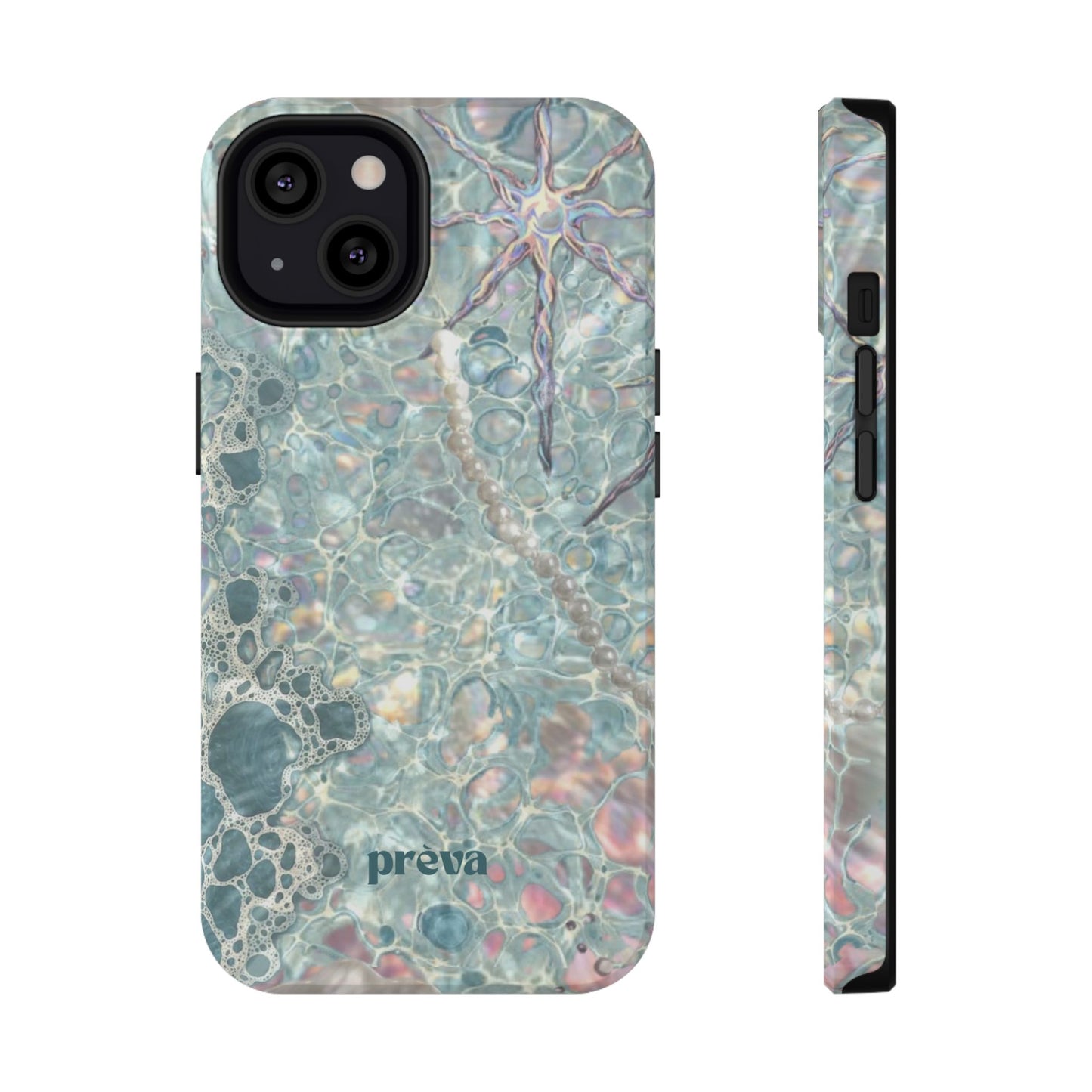 Marbled Seafoam Phone Case