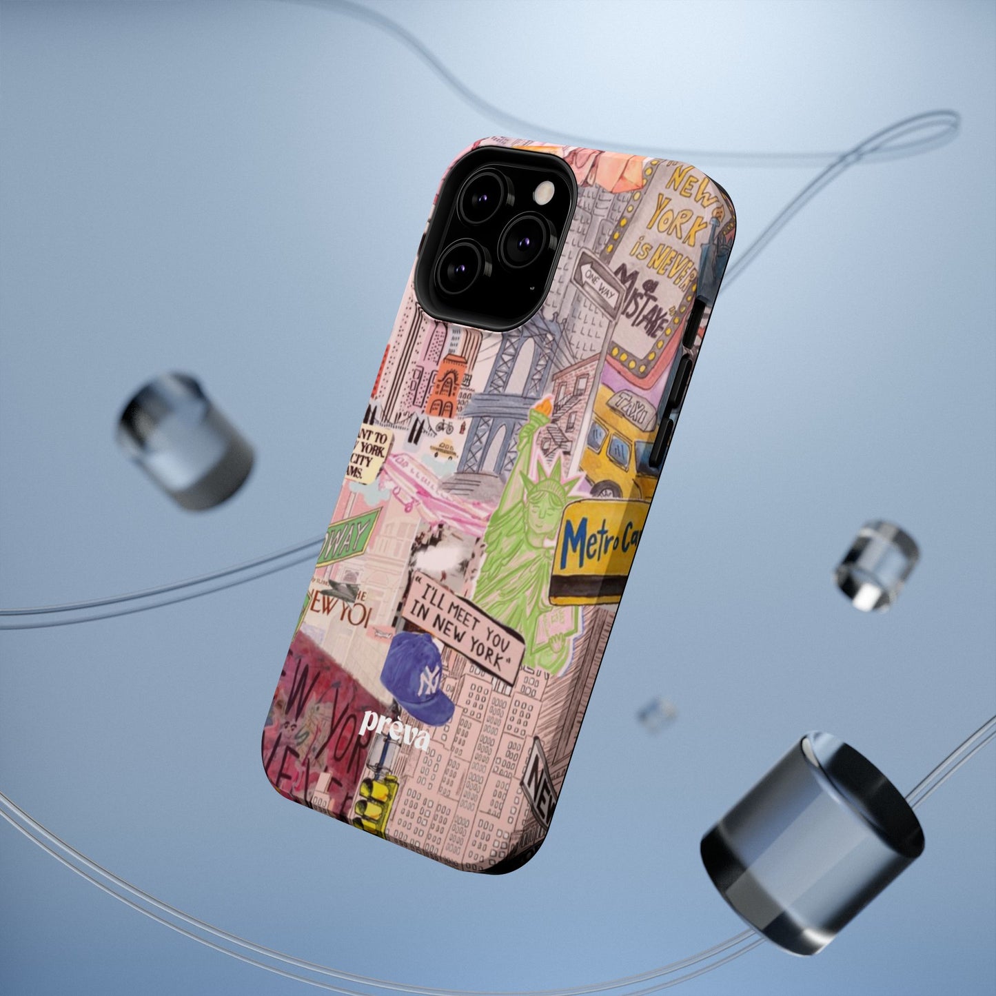 New York Collage Phone Case