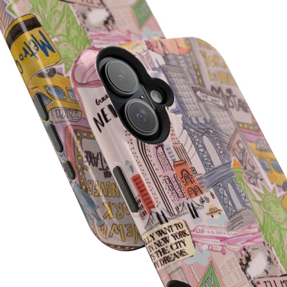 New York Collage Phone Case