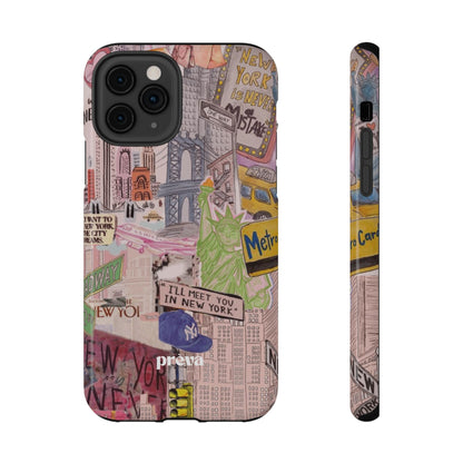 New York Collage Phone Case