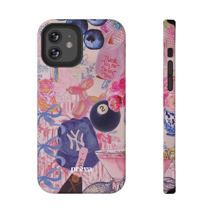 Retro 8 Ball Collage Phone Case