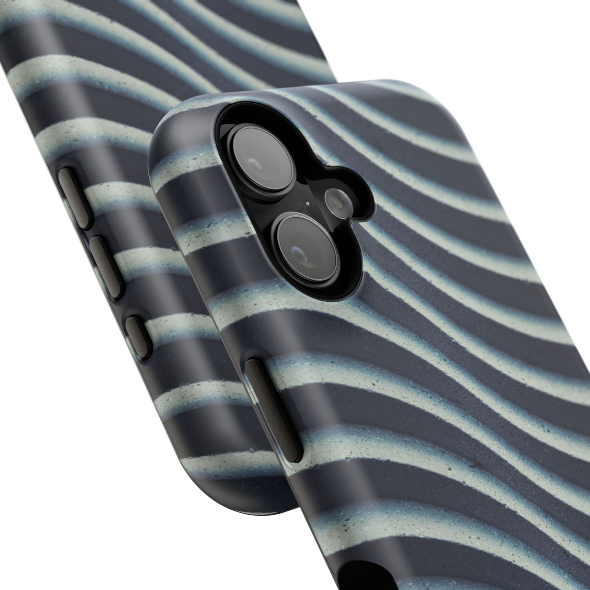 Navy Waves Phone Case