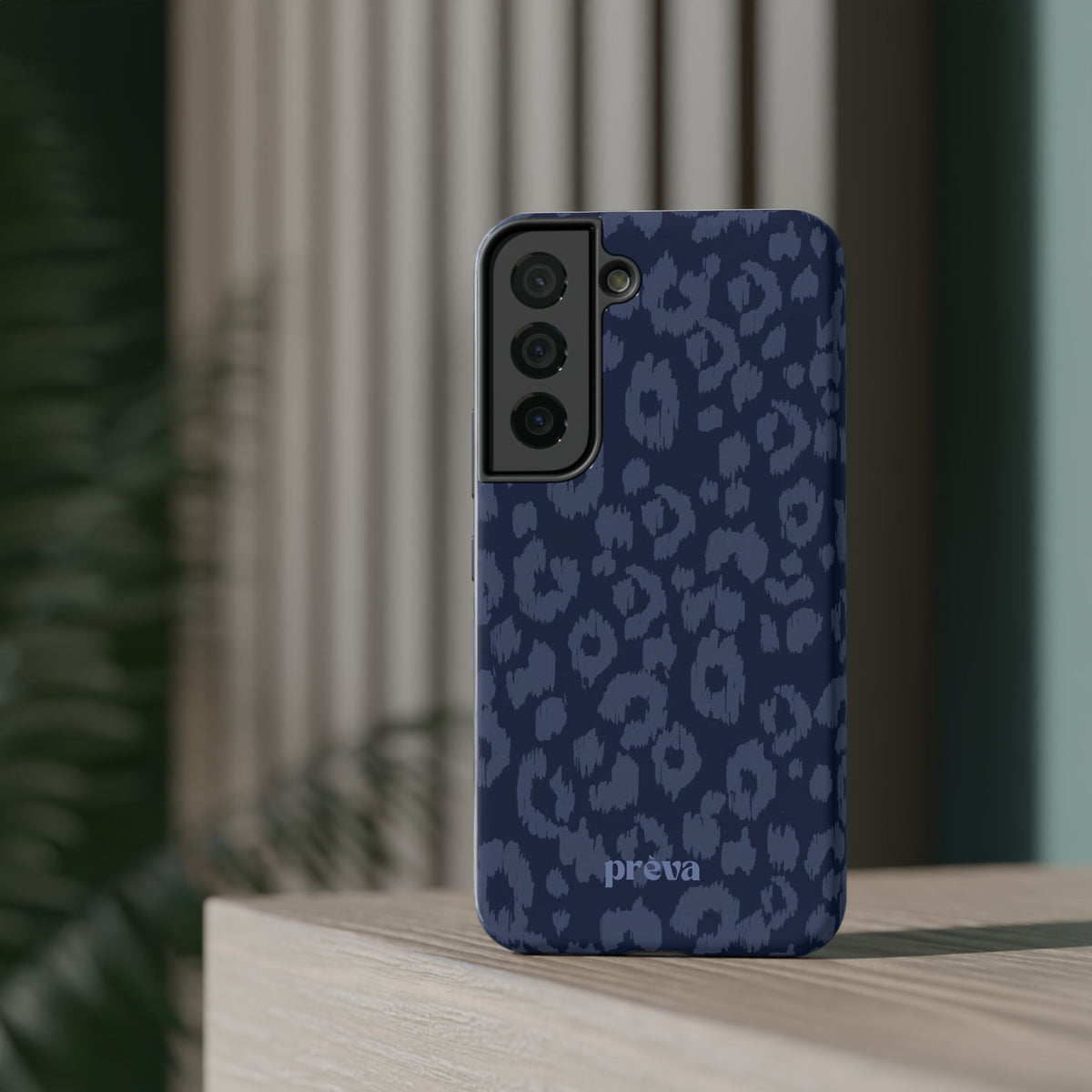Navy Leopard  Phone Case