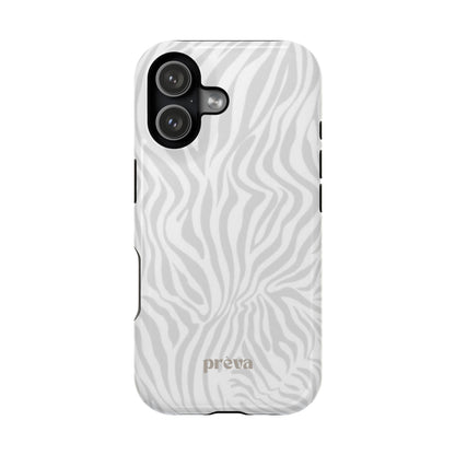 Zebra White Wave Phone Case