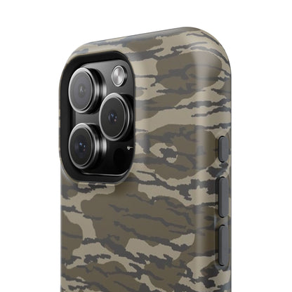 Camo Impact-Resistant Phone Case — Military Green Rugged Protection