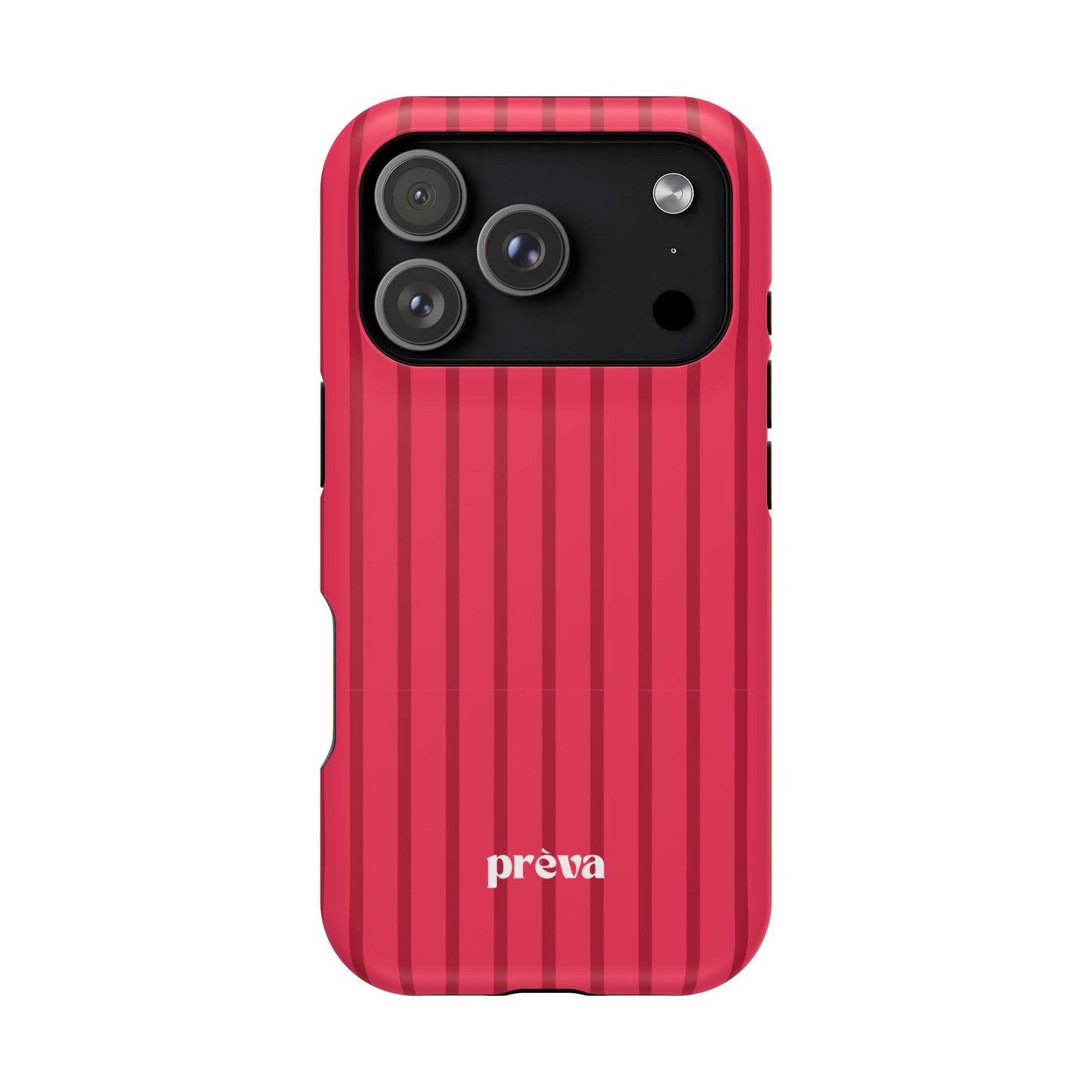 Pinky Red Stripes Phone Case