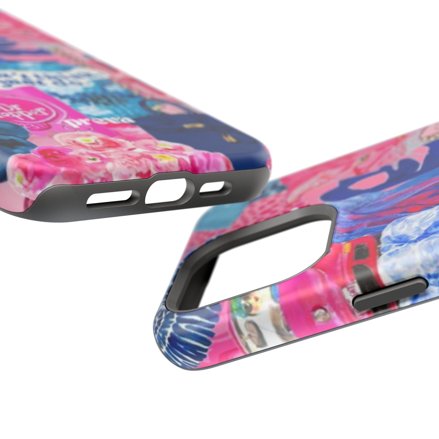 Vibrant Galaxy Collage Phone Case