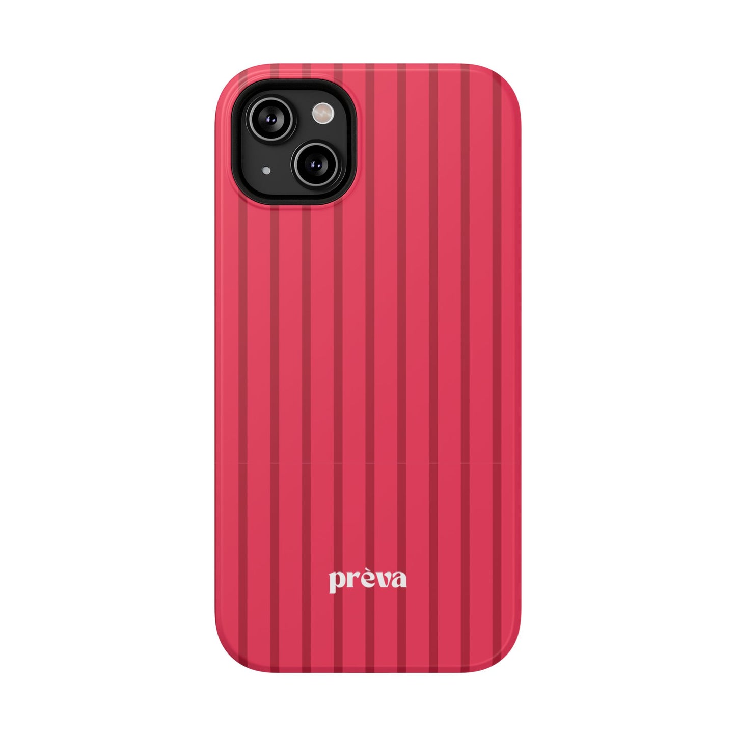 Pinky Red Stripes Phone Case