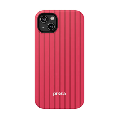 Pinky Red Stripes Phone Case