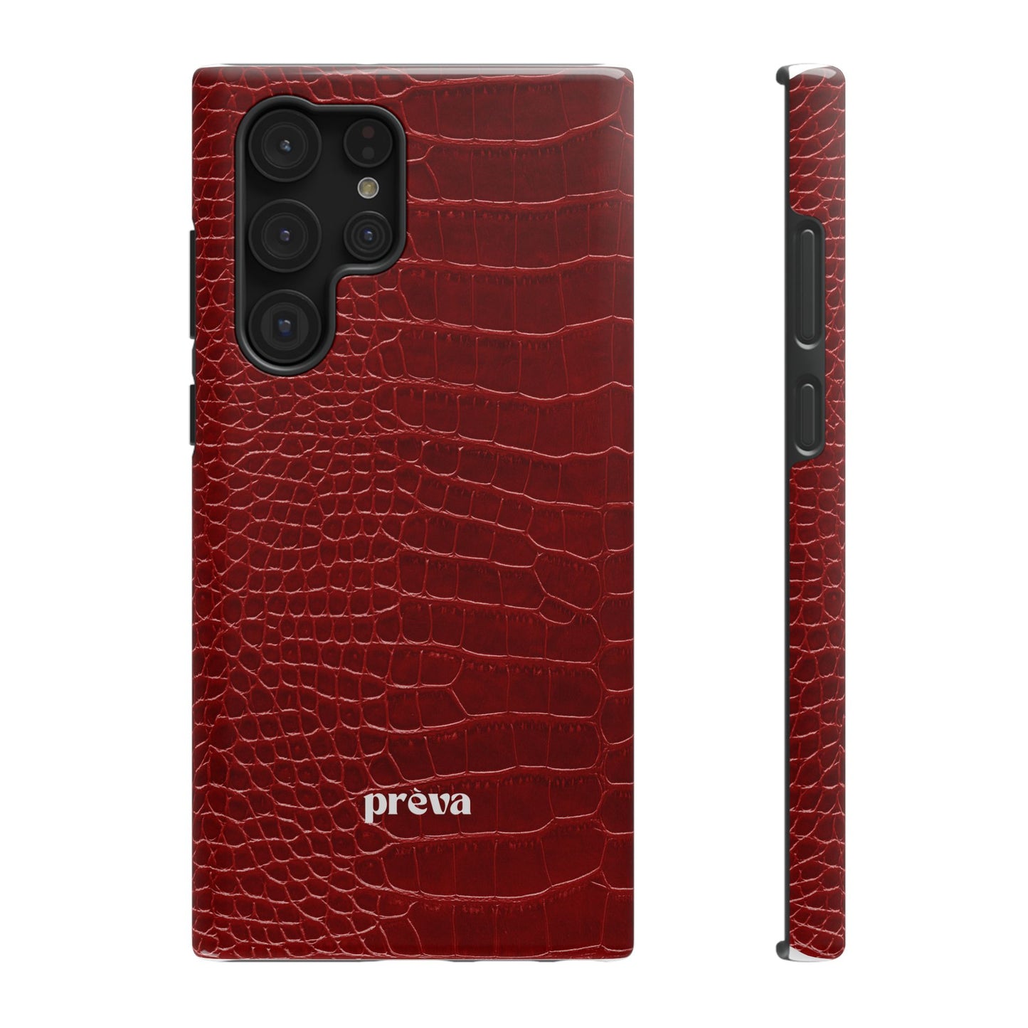 Red Croc Phone Case