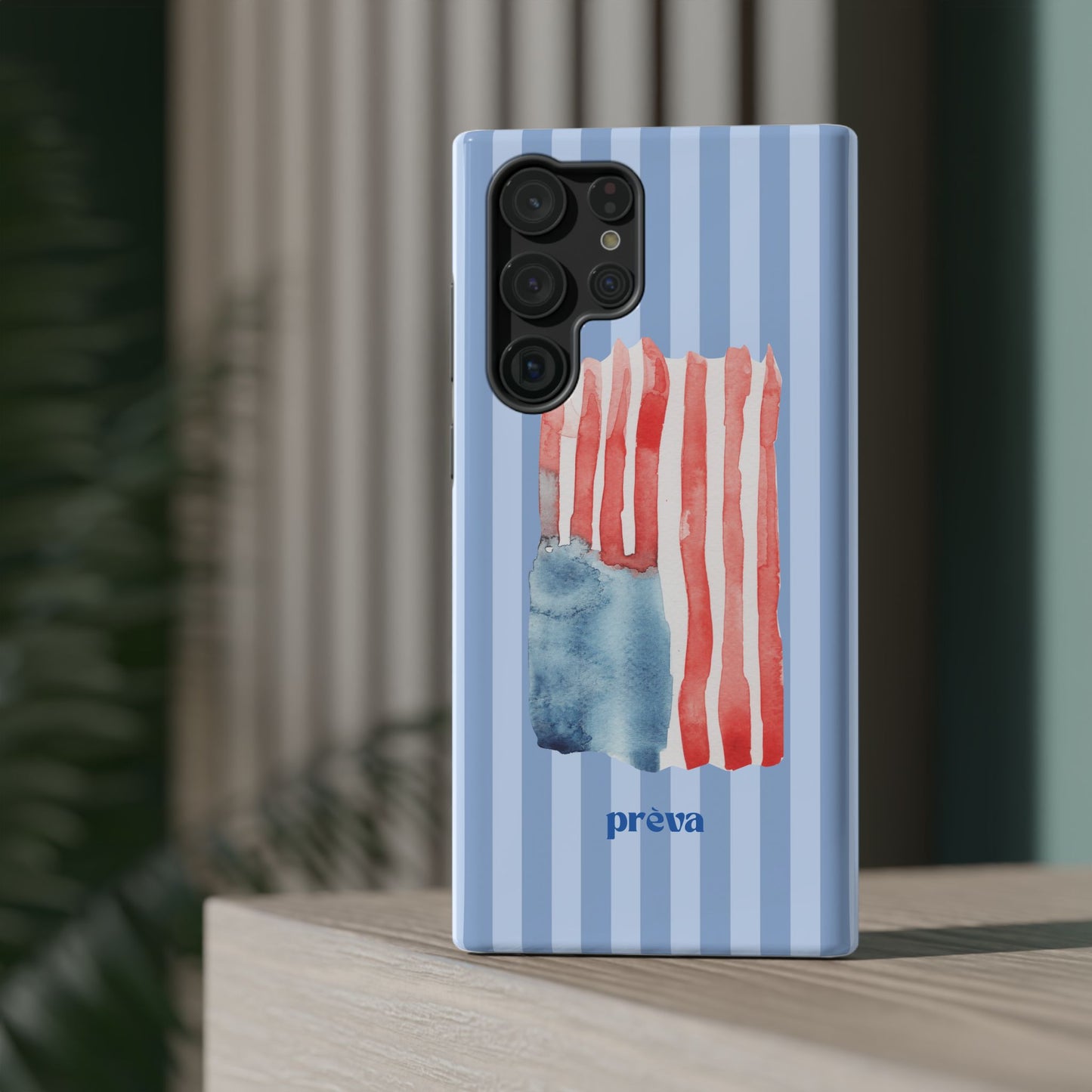 Blue Ribbon USA Phone Case
