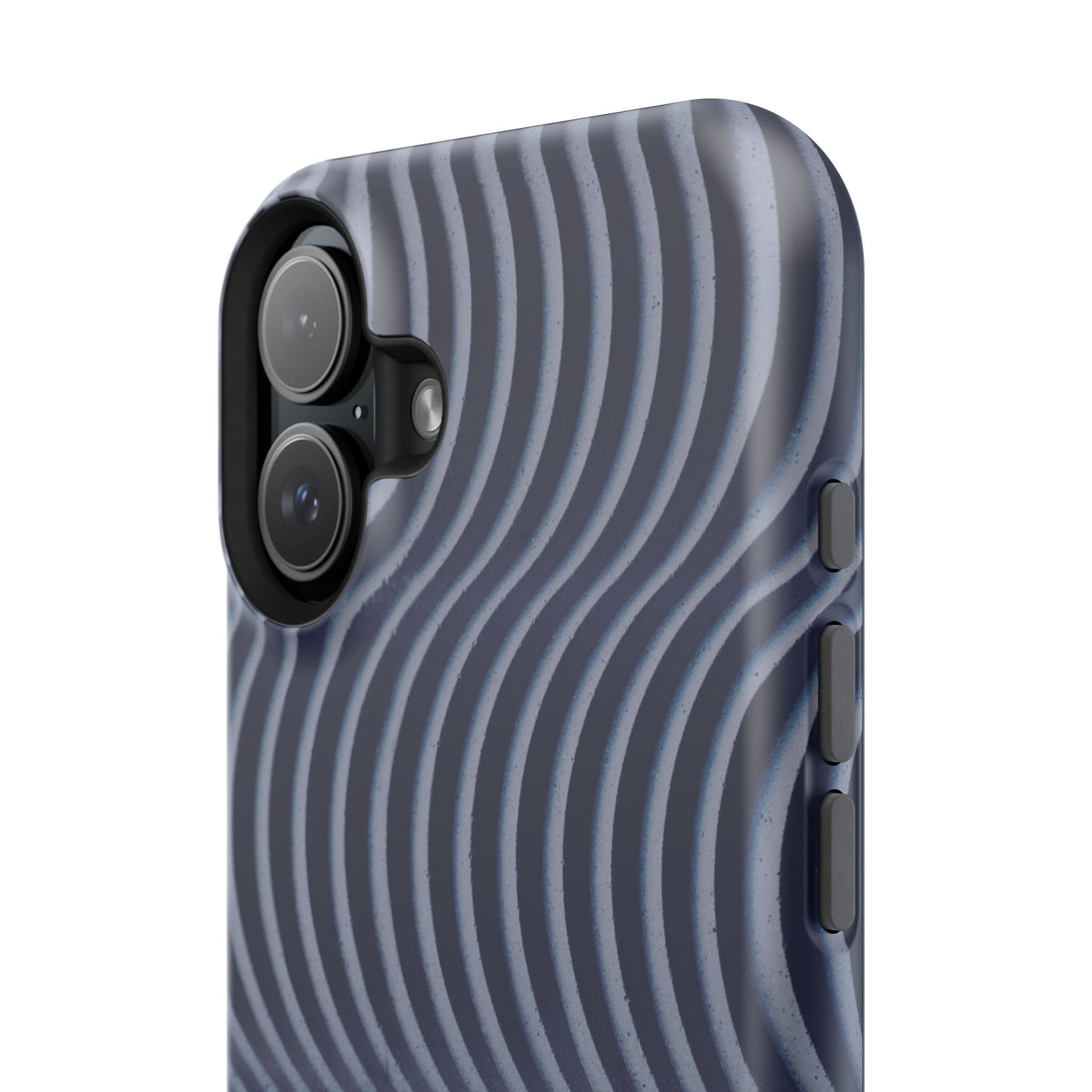 Wavy Navy Phone Case