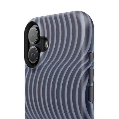 Wavy Navy Phone Case